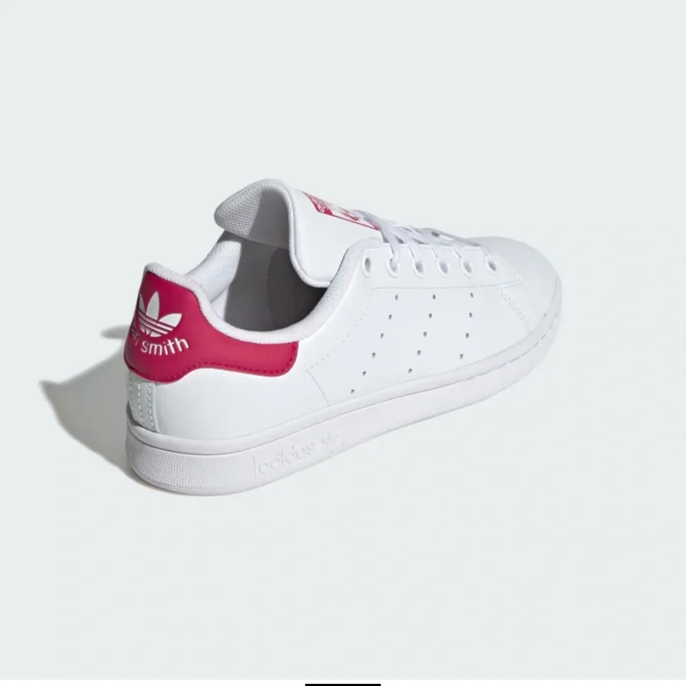Adidas Stan smith White and Pink Sneakers